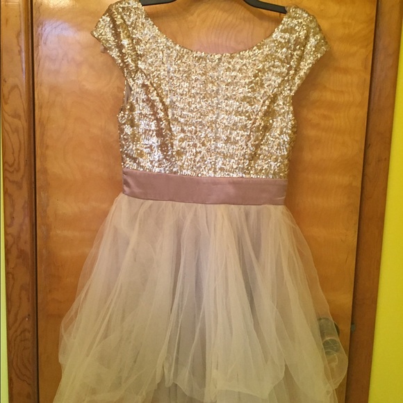Gold Dress