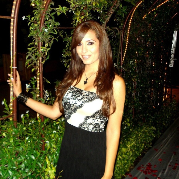 Foreign Exchange Strapless Dress size S