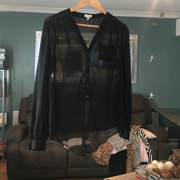 Black plains shirt a bit transparent