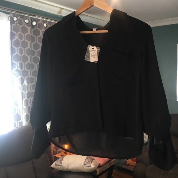 Black blouse brand new