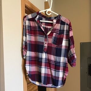 Plaid Tee