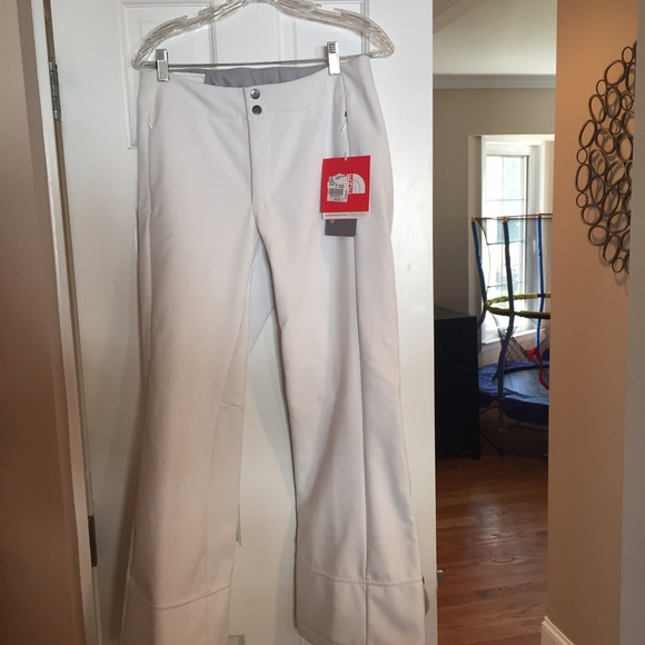 NWT North Face white ski pants. Size M. Asking $75