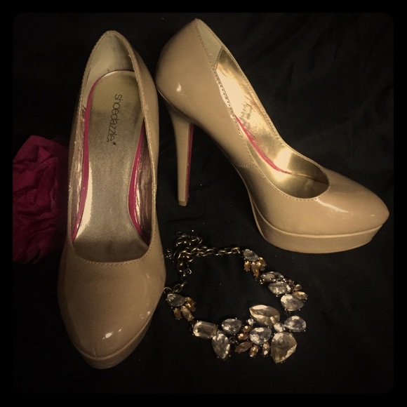 ShoeDazzle Chanelle in Nude