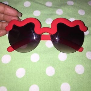 Red Funky Sunglasses