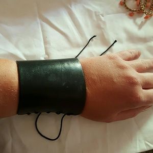 Leather cuff