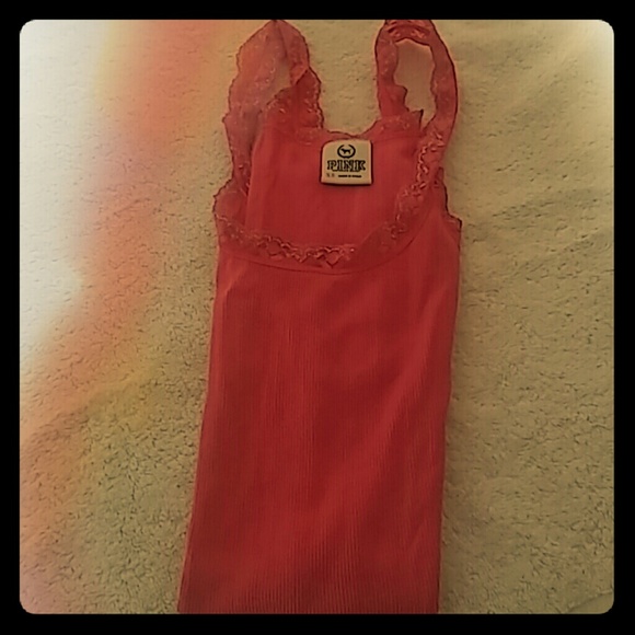 XS  PINK. TANK TOP