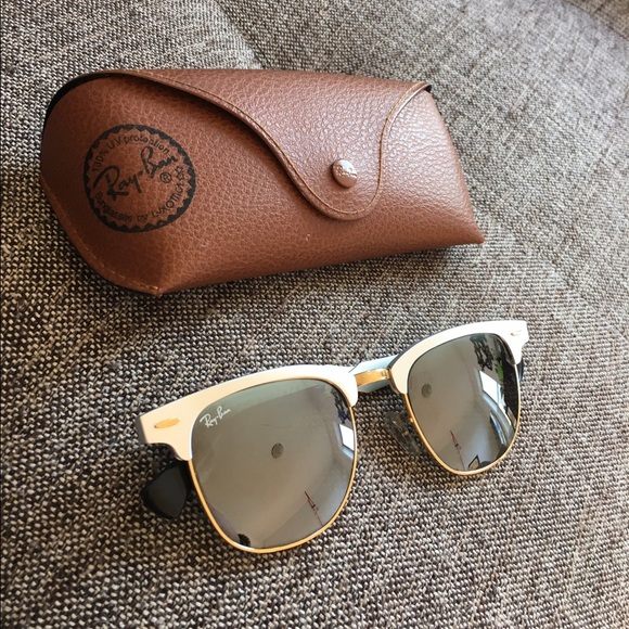 Ray Ban Aluminum Clubmaster Sunglasses