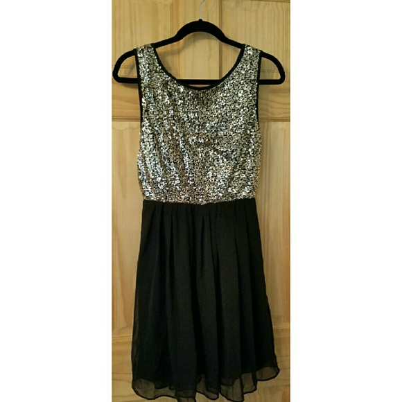 Gold Sequined Dress