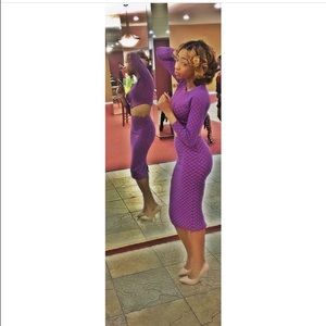 Two piece skirt and sweater set