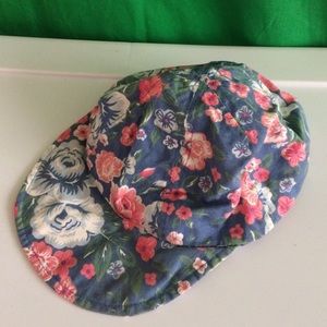 Floral Biker Cap