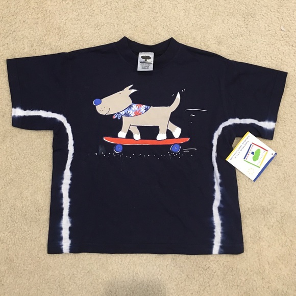 Mulberribush, navy blue toddler shirt