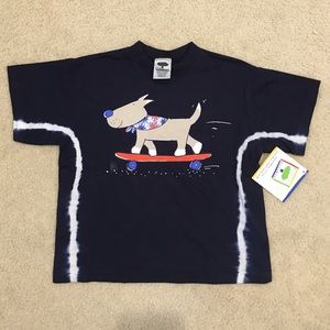 Mulberribush, navy blue toddler shirt