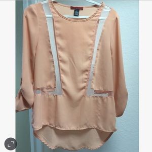 BKE Blush Pink Blouse S