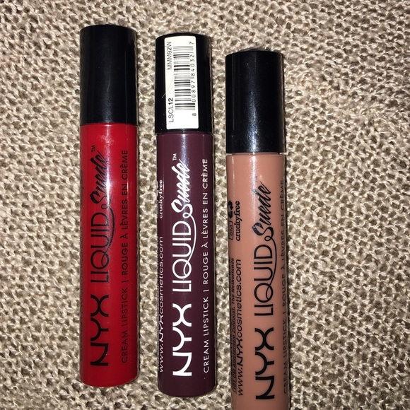 Nyx Liquid Suede Lipsticks