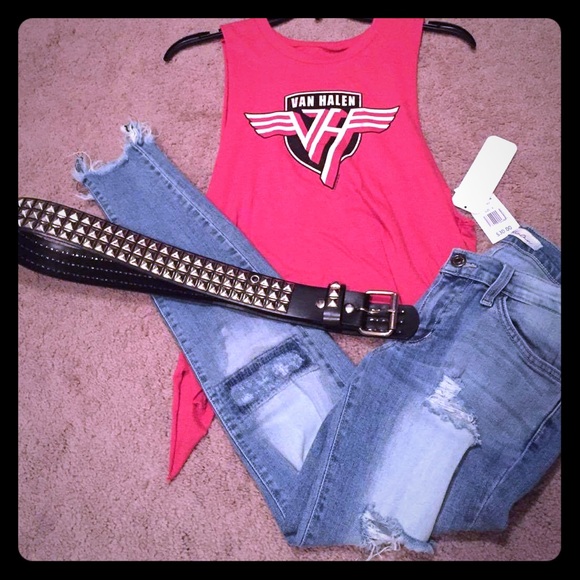 NWT Van Halen Top