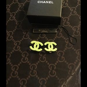 Chanel earrings.