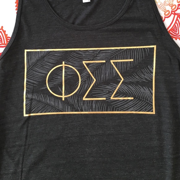 Phi Sigma Sigma Gold Leaf Tank