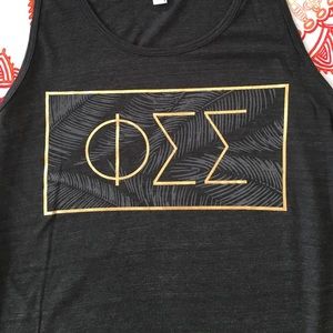 Phi Sigma Sigma Gold Leaf Tank