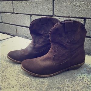 Cotton On Rubi Cowboy Ankle Boots Women's Size 11