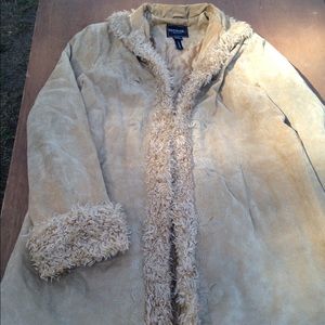 Women's leather coat NEW