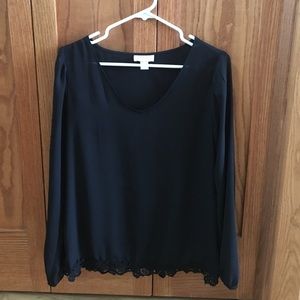 Black Loft Blouse