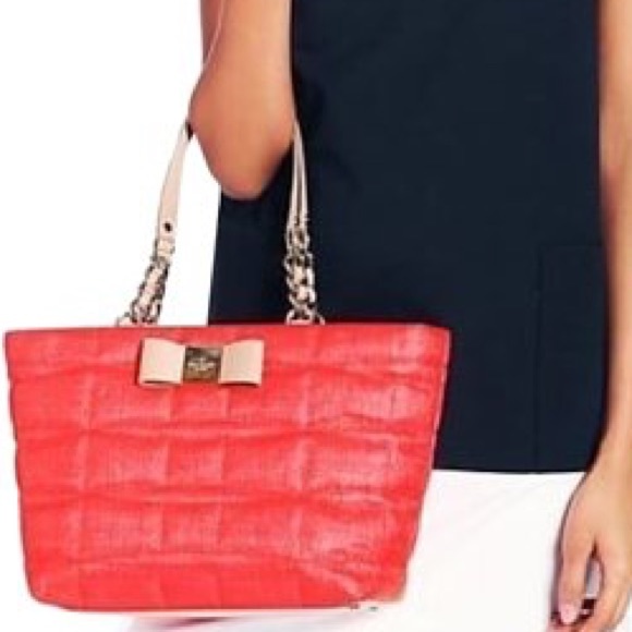 Kate Spade Small Francis Veranda Straw Tote