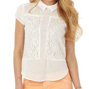 Beautiful white blouse size S