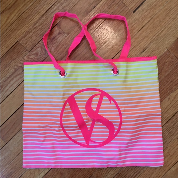 Victoria's Secret Neon Beach Tote