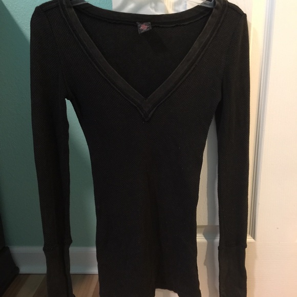 Reserved Free people zipper thermal