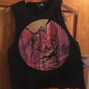 Dragon muscle tank from Topshop.