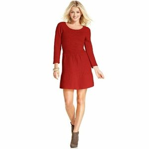 Jessica Simpson RED Sweater Dresss (NEW)