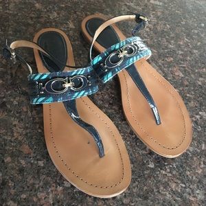 COACH Sammy Sandals Worn Once