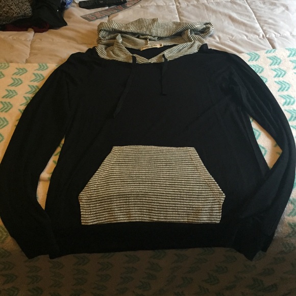 Soft black sweatshirt
