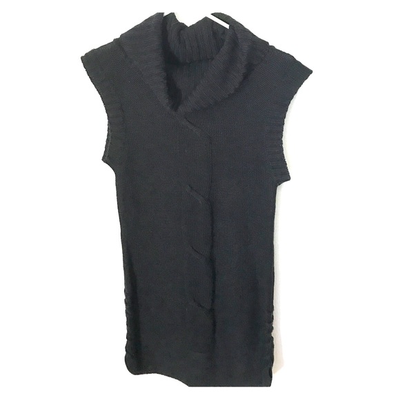 Ambiance apparel sleeveless sweater dress