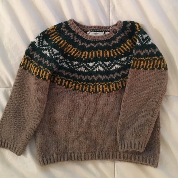 Boys Zara sweater