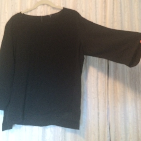 Silk black shirt