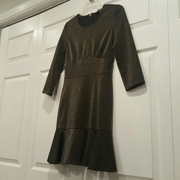 Black and gold dress prefect for holidays or work