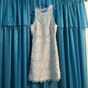 White lace dress