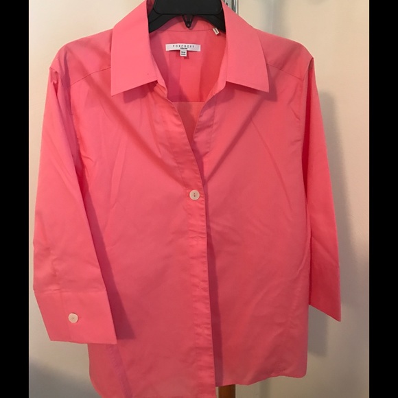 Pink/Coral blouse.