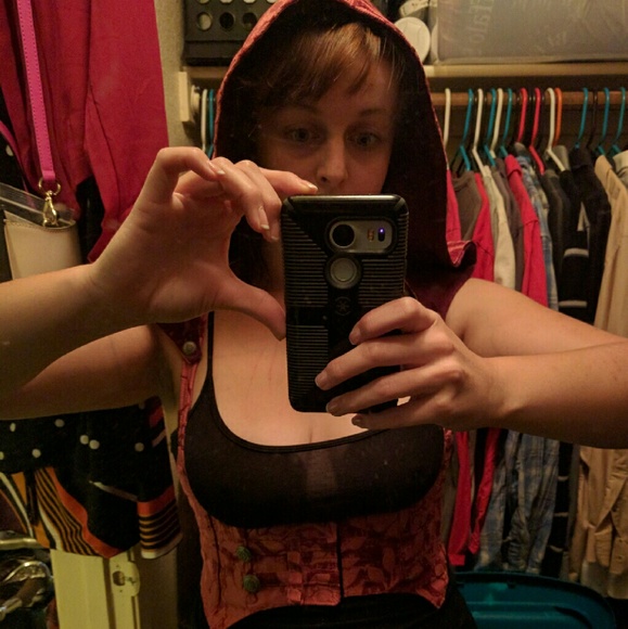 Underbust hood vest