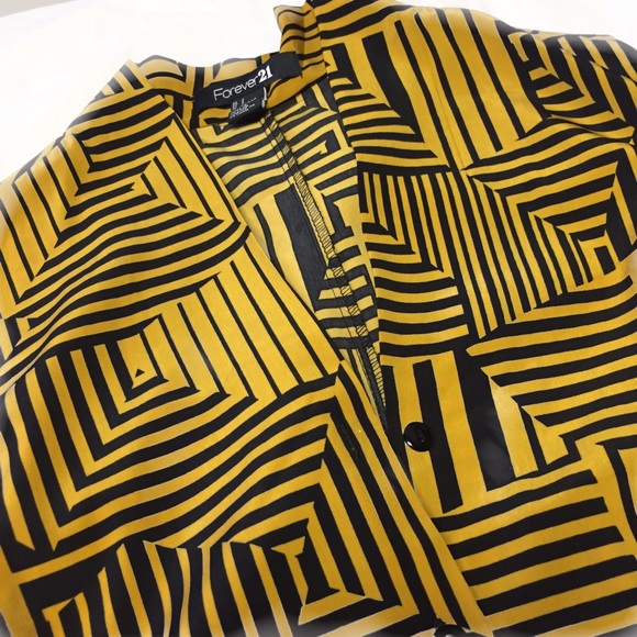 NWOT - Forever 21 Geo Dress - Picture 3 of 3