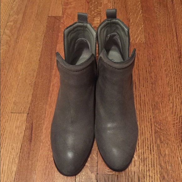 Silver brand sage booties from Modcloth