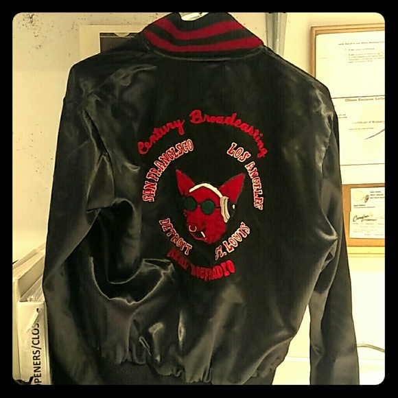 Custom one of a kind baseball jacket for a charity