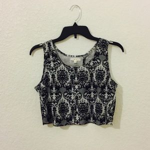 Open back crop top !