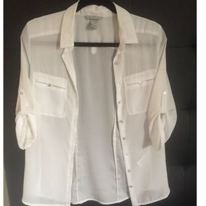 H&M Button Down Women's Dress Shirt