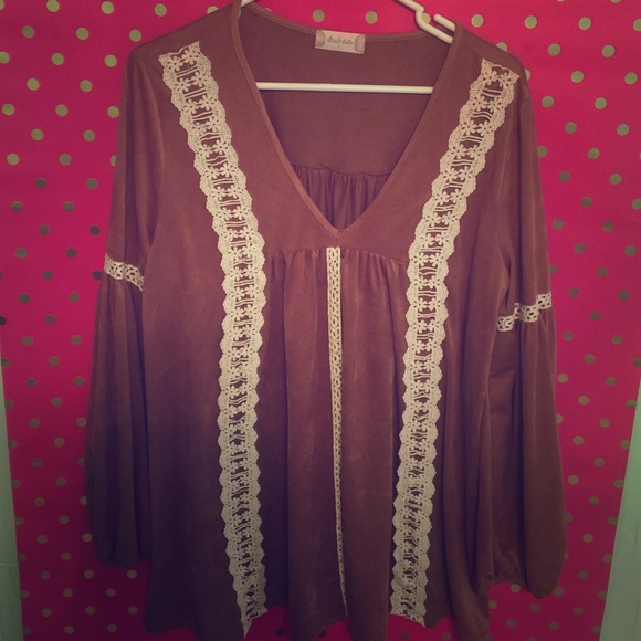 Suede tunic