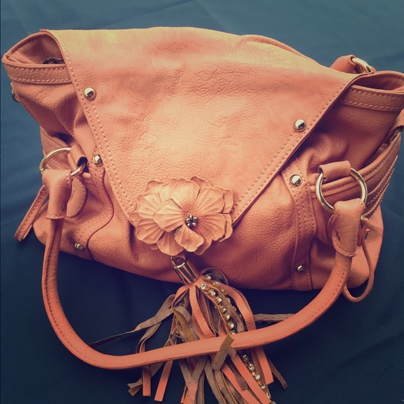 Pink handbag