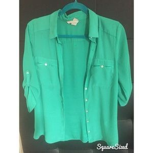 H&M Button Down Dress Shirt