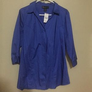 ***sale***Button up top 3/4 sleeve