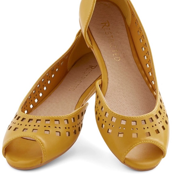 Restricted Shoes - Restricted Mustard Flats